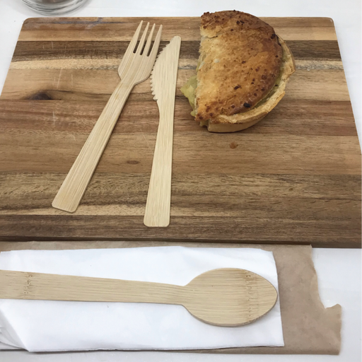 Disposable Bamboo Cutlery 100 sets