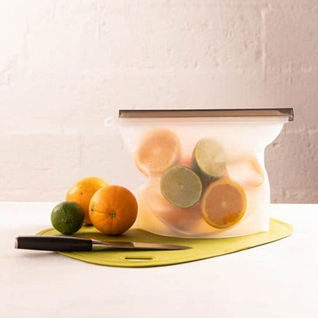 Kuvings Reusable Silicone Food Storage Bag  - Large 1500ml - Green Shop Online