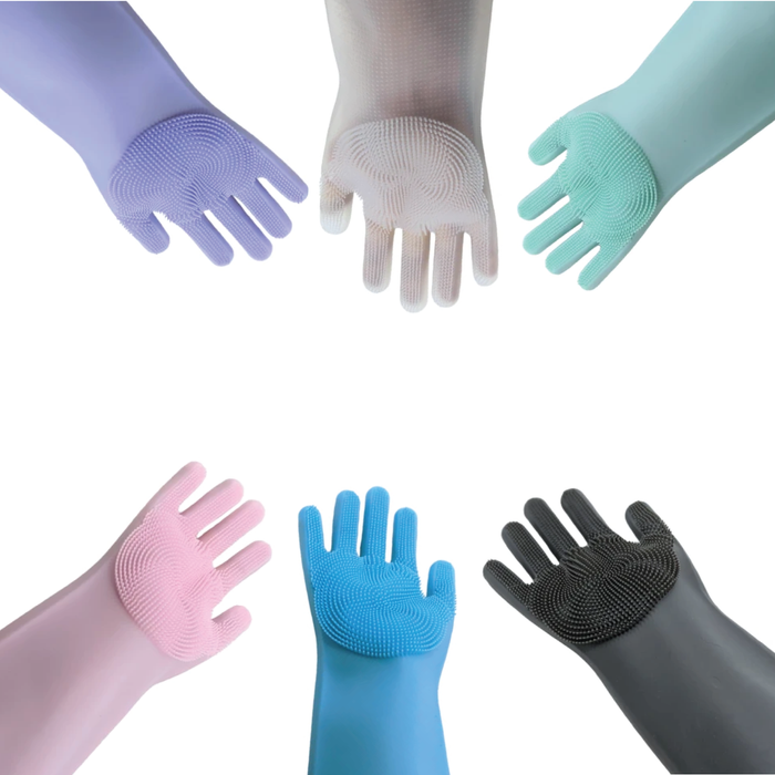 Silicone Wash Up Glove Set