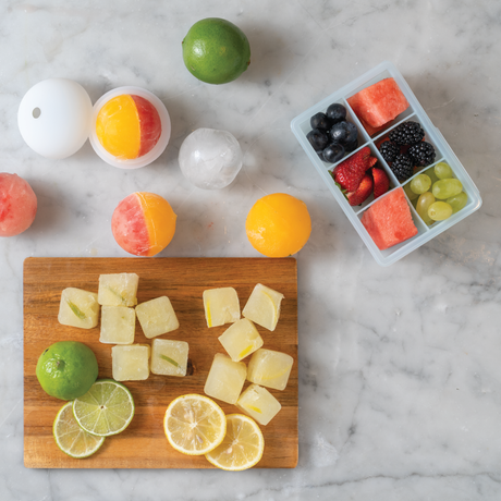 Silicone Ice Trays - 6 cube - Green Shop Online