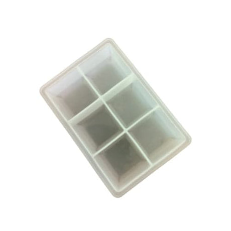Silicone Ice Trays - 6 cube - Green Shop Online
