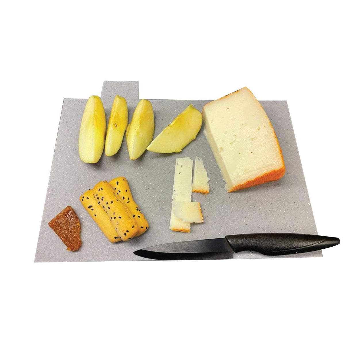 Index Chopping Board 4 piece set with stand - Green Shop Online