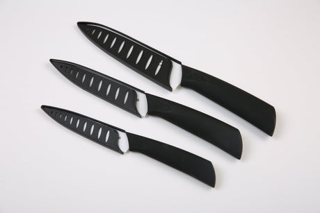 3 Piece Cara Ceramic Knife Set - Green Shop Online