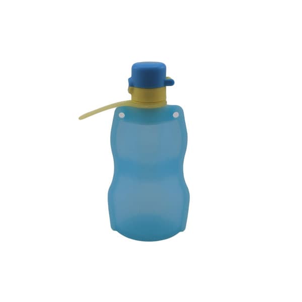 Silicone Baby Reusable Foldable Travel Drinking Water Bottle - Green Shop Online