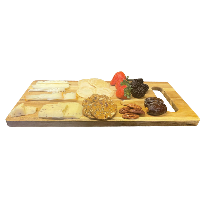 Acacia wood bread, Antipasto & pizza serving board - Medium 10 Pack