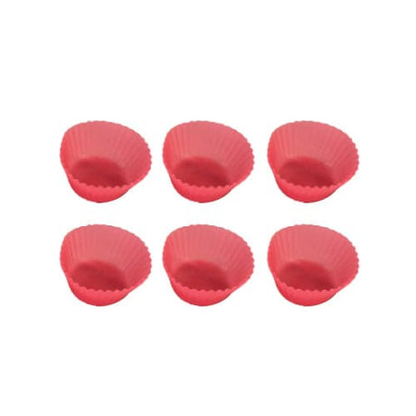 Flexible Silicone Cupcake Moulds – 6 Pack - Green Shop Online