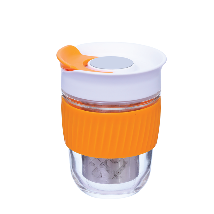 Small Reusable Tea Strainer Cup - 360ml - Green Shop Online