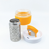 Small Reusable Tea Strainer Cup - 360ml - Green Shop Online