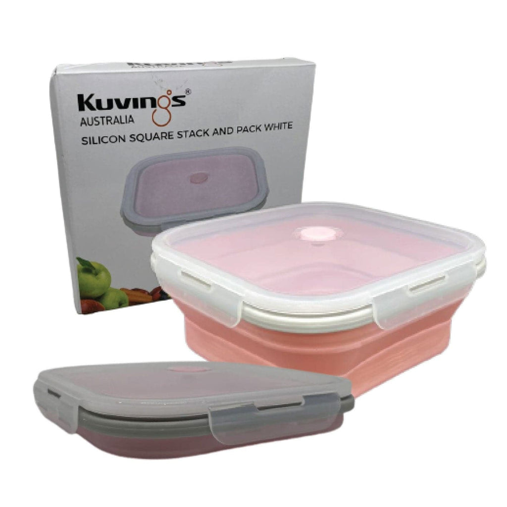 Silicone Food Containers Safe & Eco Friendly Food Containers — Green