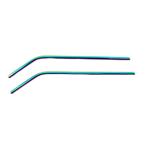 Rainbow 6mm Straws – Bent - Green Shop Online