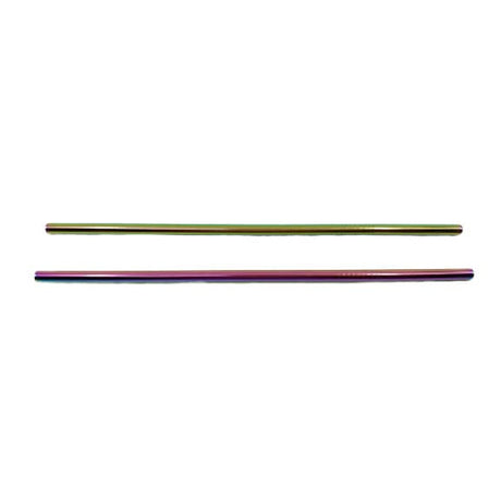 Rainbow 6mm Straws – Straight - Green Shop Online