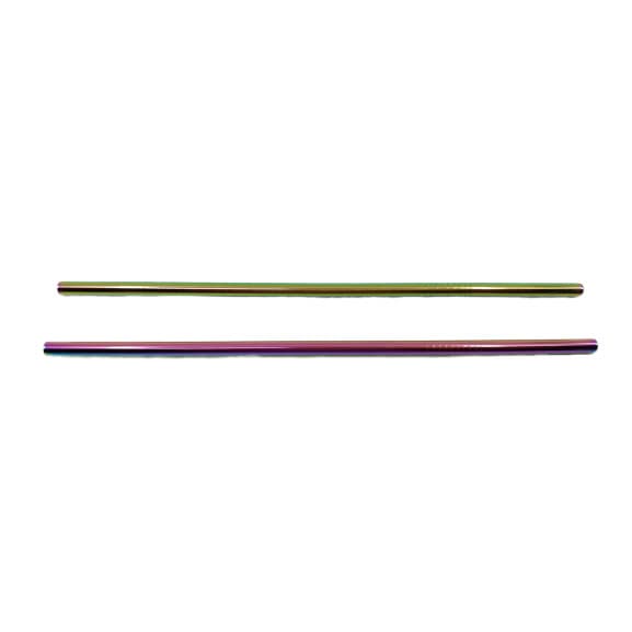 Rainbow 6mm Straws – Straight