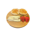 Acacia wood bread, Antipasto & pizza serving board - Round - 10 Pack
