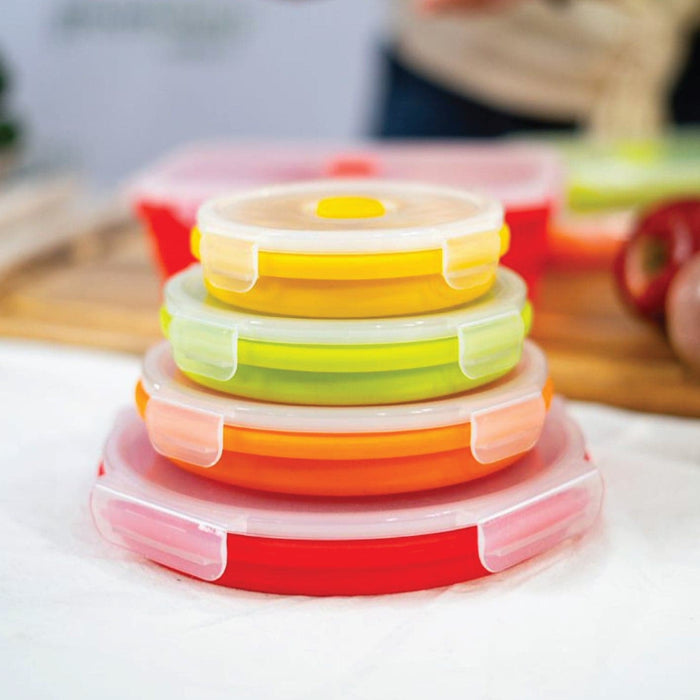 Pack & Stack’ Containers – Round | Green Shop