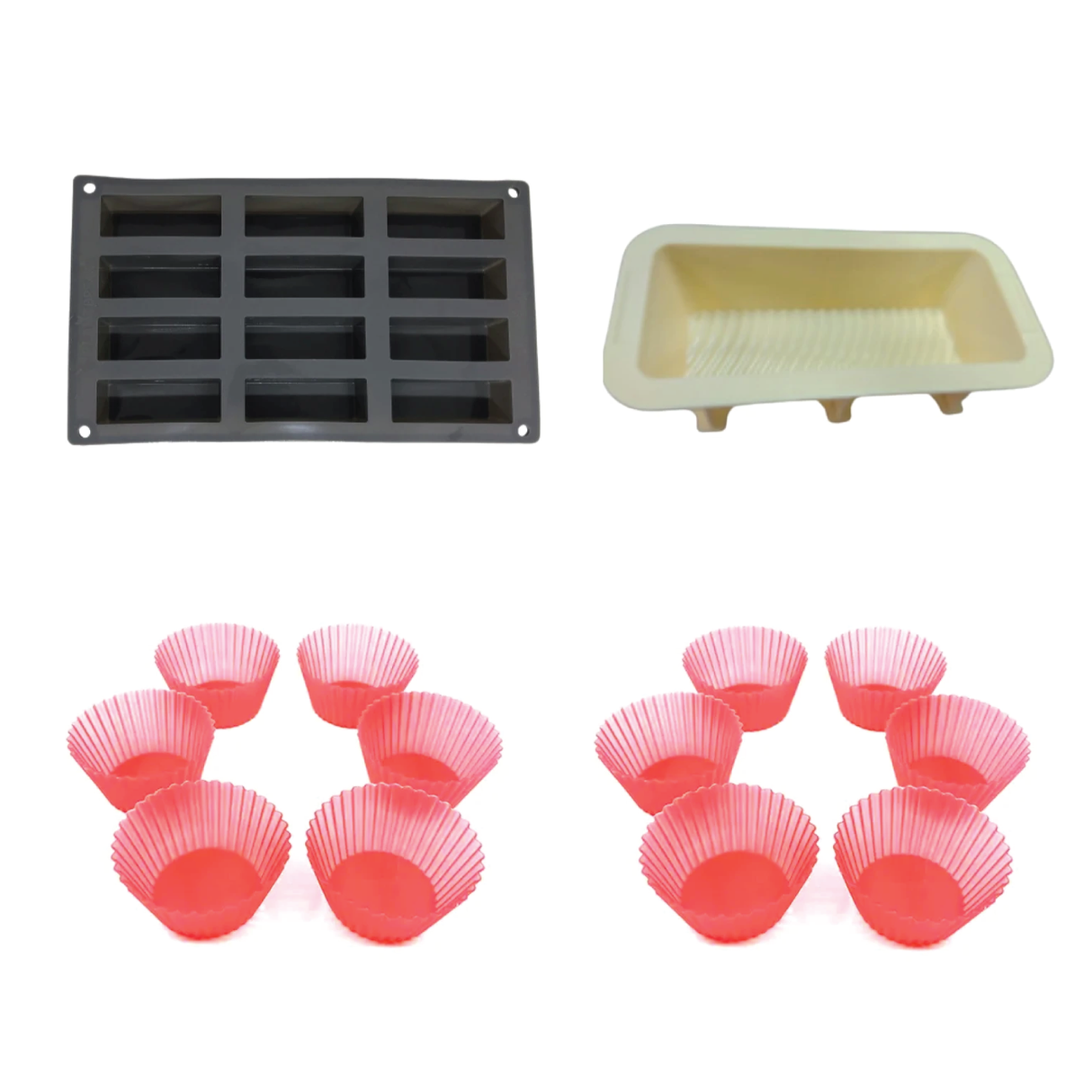 Party Essentials Silicone Moulds Pack - Green Shop Online