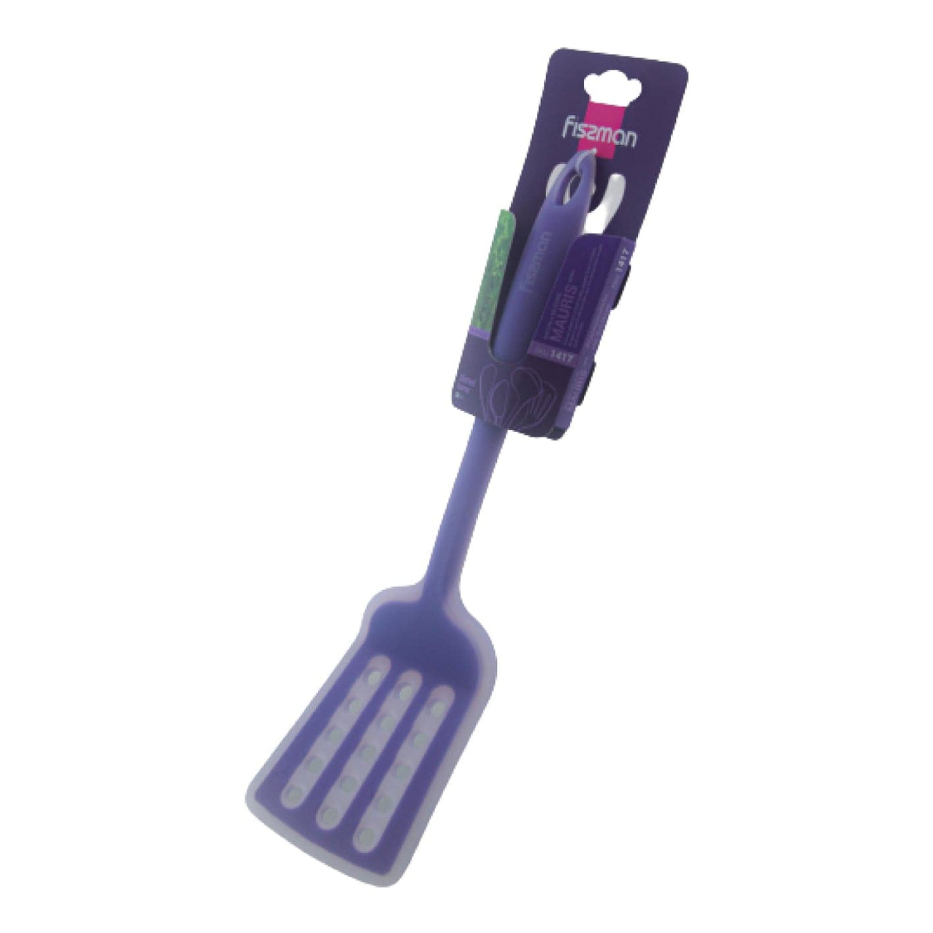 Silicone Slotted Turner 30cm - Pack of 10 - Green Shop Online