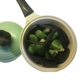 Silicone Steaming Basket - Green Shop Online