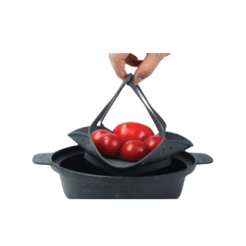 Silicone Steaming Basket - Green Shop Online