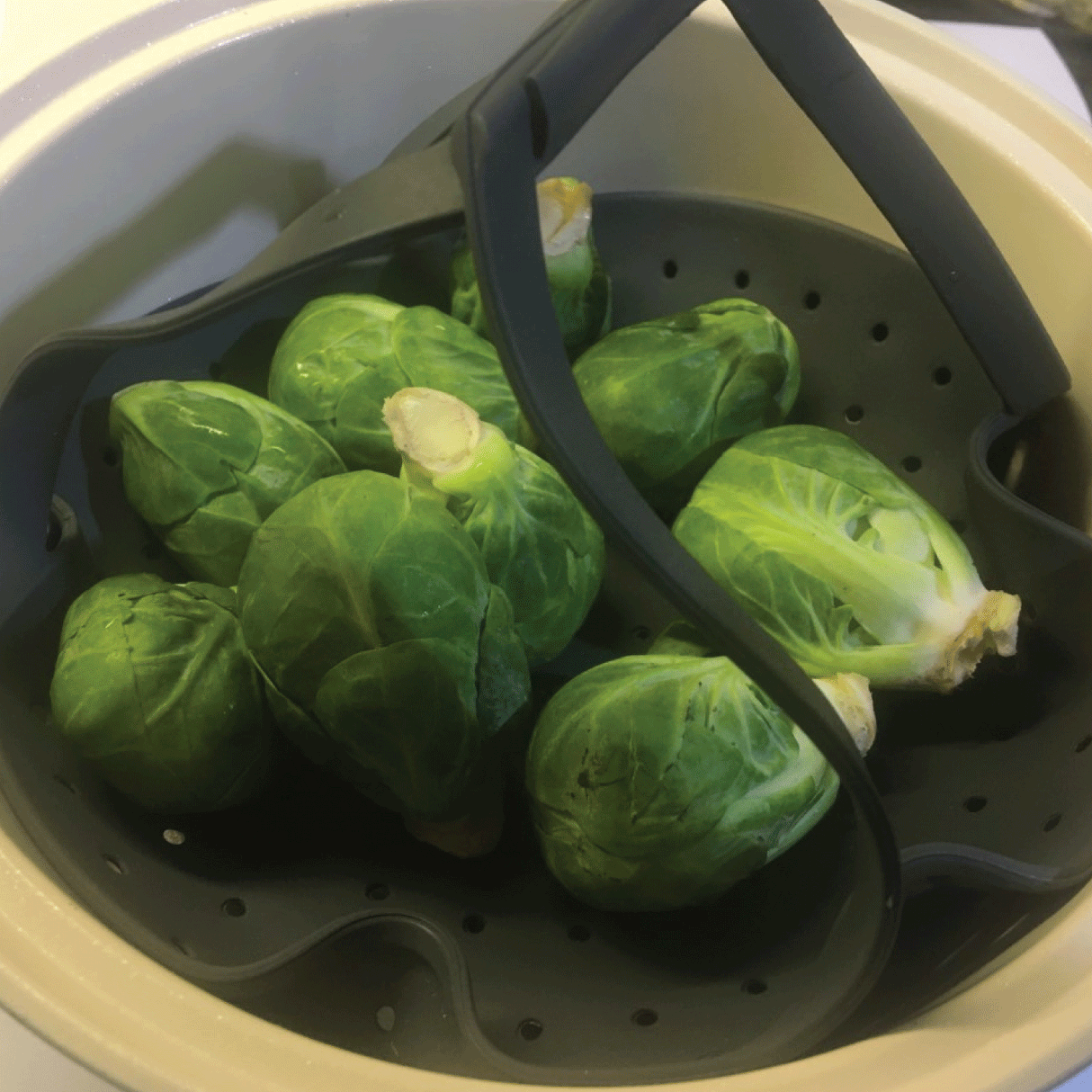 Silicone Steaming Basket - Green Shop Online