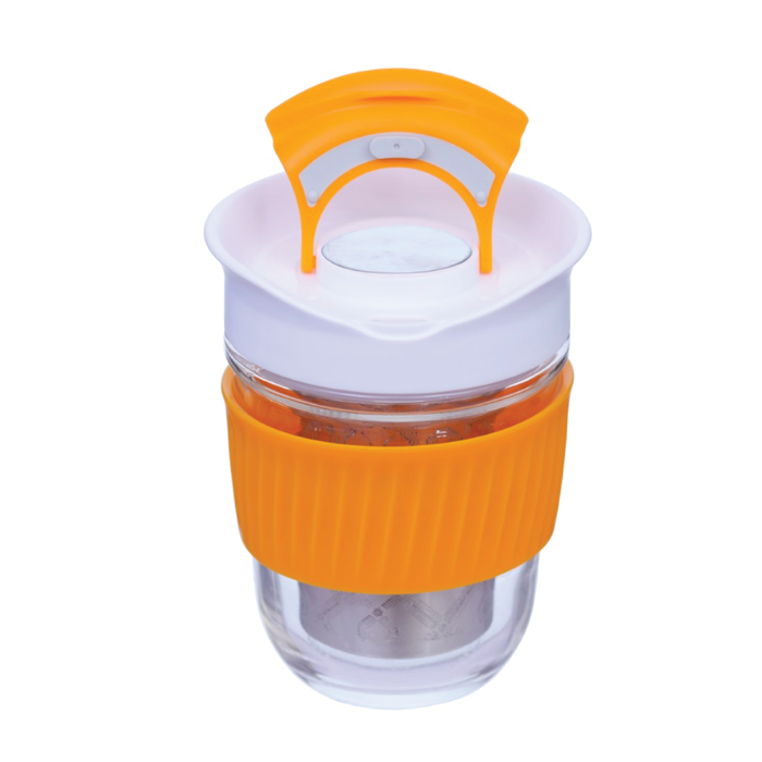 Small Reusable Tea Strainer Cup - 360ml - Green Shop Online