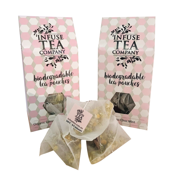 Peppermint and Lime Tea - Pouches Organic