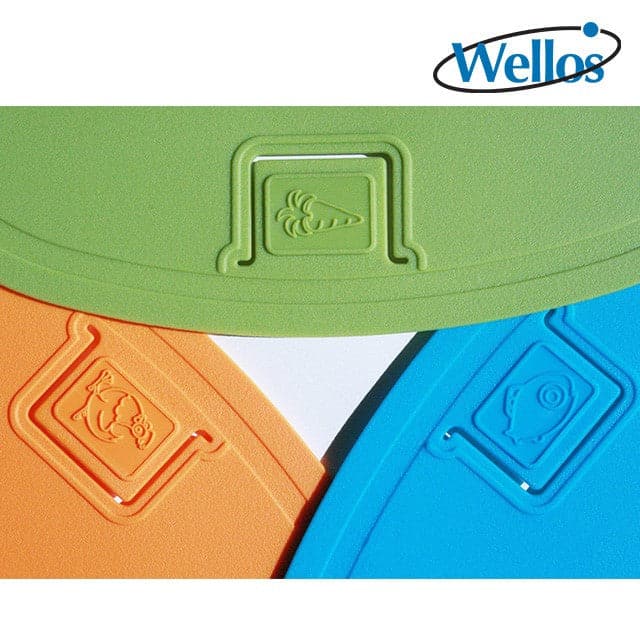 Wellos Anti-Bacterial Cutting Board - Blue